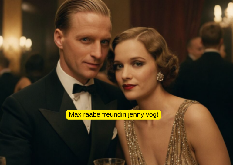 Max raabe freundin jenny vogt​