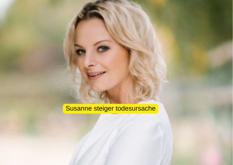 Susanne steiger todesursache​