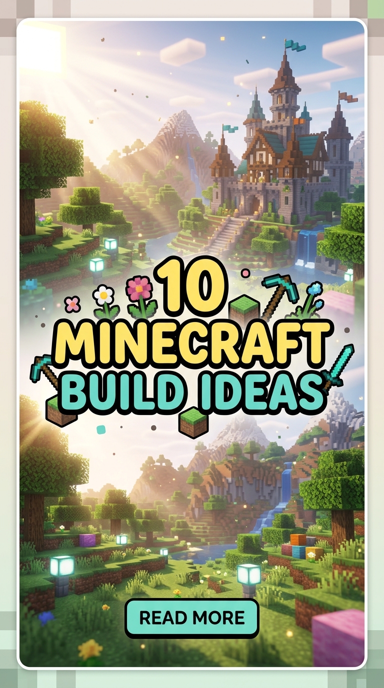10 Minecraft Builds Ideas