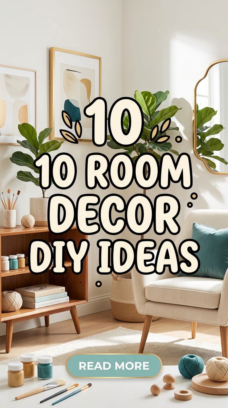 10 Room Decor DIY Ideas
