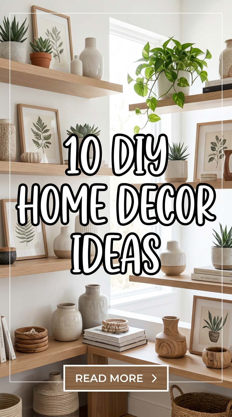 10 DIY Home Decor Ideas