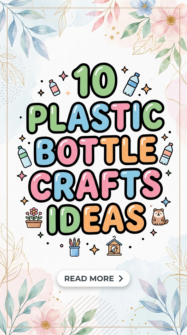 10 Plastic Bottle Crafts Ideas