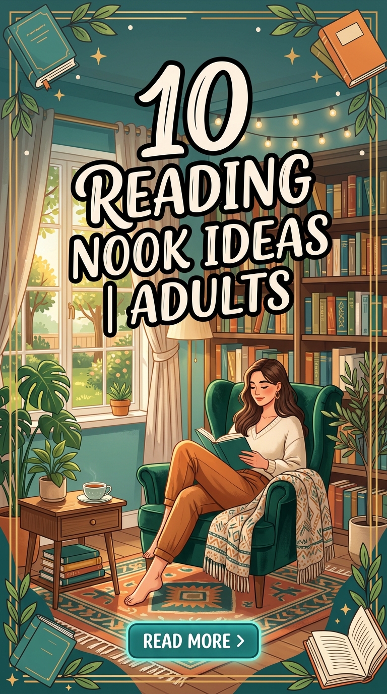 10 Reading Nook Ideas Adults