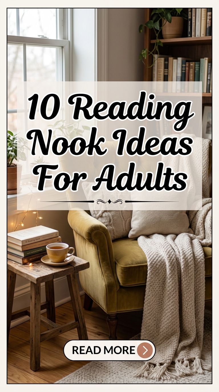10 Reading Nook Ideas For Adults