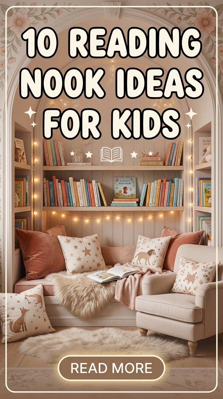 10 Reading Nook Ideas For Kids