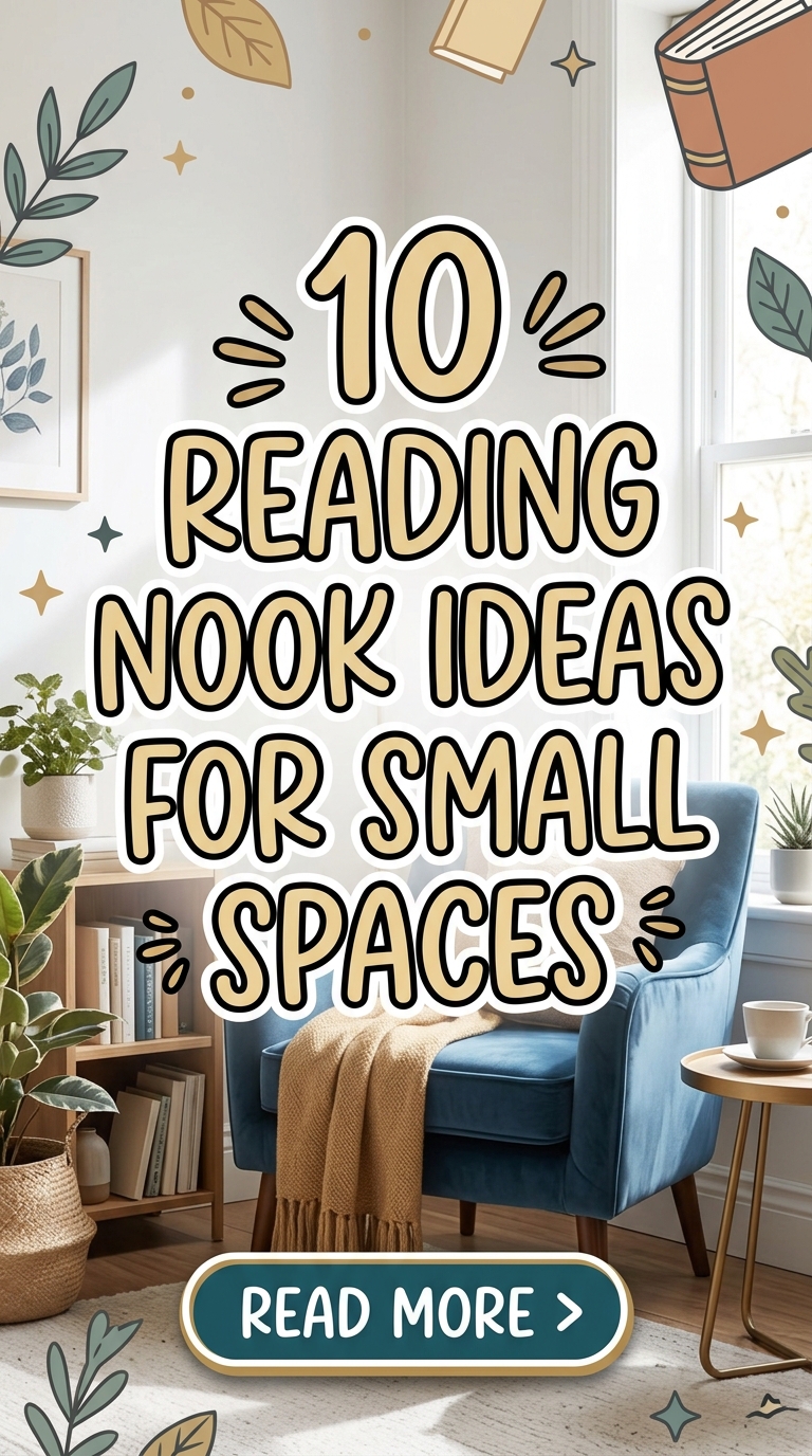 10 Reading Nook Ideas For Small Spaces