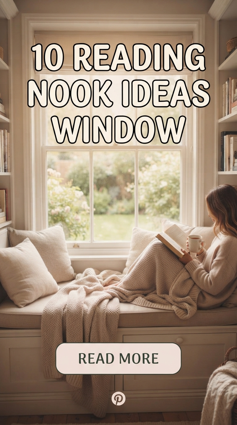 10 Reading Nook Ideas Window