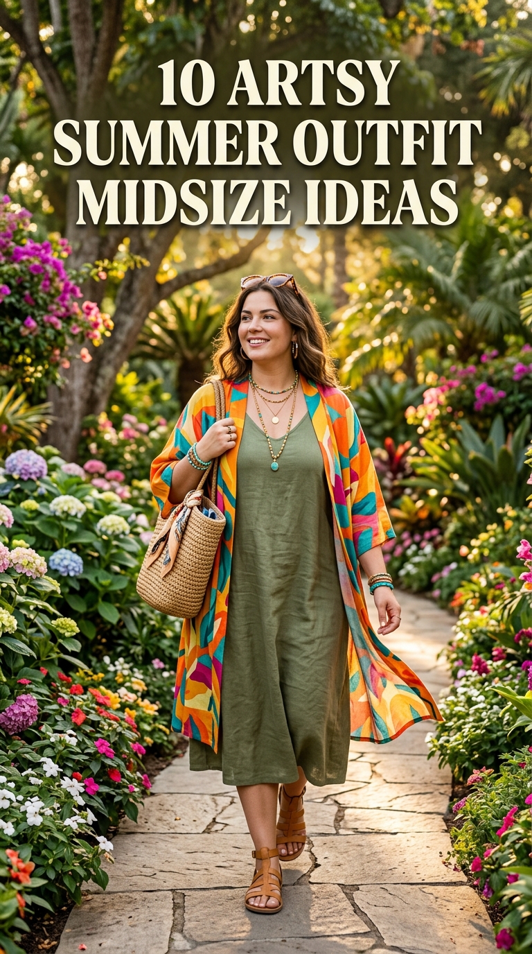 10 Artsy Summer Outfit Midsize Ideas